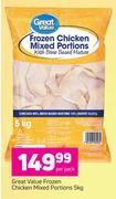 Great Value Frozen Chicken Mixed Portions-5kg Per Pack
