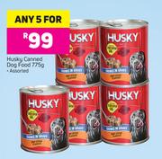 Husky Canned Dog Food Assorted-For Any 5x775g