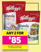 Kelloggs Original Or Fruit Granola-2 x 750g