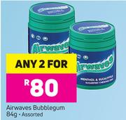 Airwaves Bubblegum Assorted-2 x 84g