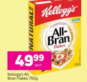 Kelloggs All Bran Flakes-750g Each