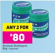 Airwaves Bubblegum Assorted-For Any 2x84g