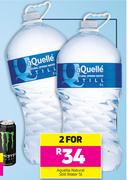 Aquelle Natural Still Water-2 x 5Ltr