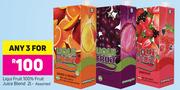 Liqui Fruit 100% Fruit Juice Blend Assorted-3 x 2Ltr