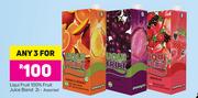Liqui Fruit 100% Fruit Juice Blend Assorted-3 x 2Ltr