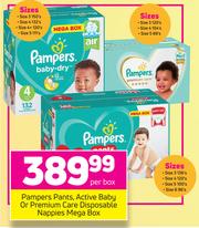 Pampers sales box price