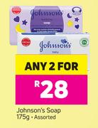 Johnson's Soap Assorted-2 x 175g
