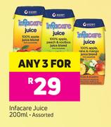 Infacare Juice Assorted-3 x 200ml
