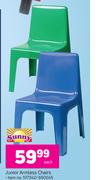Sunny Junior Armless Chairs-Each