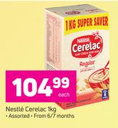 Nestle Cerelac Assorted-1Kg Each