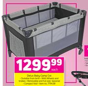 Delux Baby Camp Cot-Each
