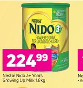 Nestle Nido 3+ Years Growing Up Milk-1.8Kg 