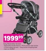 Grey Reversible Stroller-Each