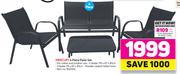 Mercury 4 Piece Patio Set