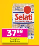 Selati White Sugar-2.5Kg Each