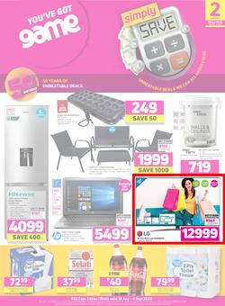 Game : Simply Save (26 August - 8 September 2020), page 1