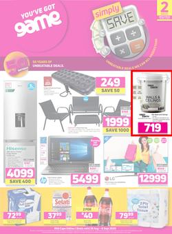 Game : Simply Save (26 August - 8 September 2020), page 1