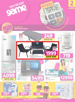 Game : Simply Save (26 August - 8 September 2020), page 1