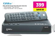 DSTV HD S6 Single View Decoder DSD4138