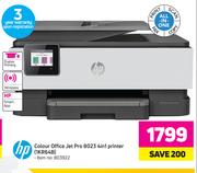 HP Colour Office Jet Pro 8023 4 In 1 Printer 1KR64B