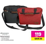 Discovery Adventures Laptop Backpack-Each