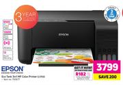 Epson Eco Tank 3 In 1 MF Color Printer L3150