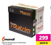 Mondi Rotatrim A4 paper Box 5 x 500 Sheets