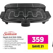 Sunbeam Health Grill SHG-300A