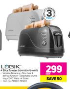 Logik 4 Slice Toaster RSH-080473-WHT-Each