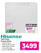 Hisense 320Ltr Chest Freezer White