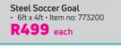 Shoot Steel Soccer Goal-Each