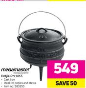 Megamaster Potjie Pot No.3