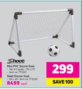 Shoot Mini PVC Soccer Ball