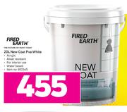 Fired Earth 20Ltr New PVA White