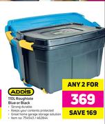 Addis 110Ltr Roughtote Blue Or Black-For Any 2