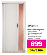 Mainstays 6mm PVC Folding Door