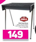 Expert Grill Midi Steel Braai