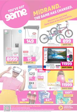 Game Mall Of Africa : Midrand. The Game Has Changed (26 August - 8 September 2020), page 1