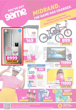 Game Mall Of Africa : Midrand. The Game Has Changed (26 August - 8 September 2020), page 1