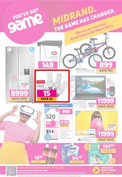 Game Mall Of Africa : Midrand. The Game Has Changed (26 August - 8 September 2020), page 1