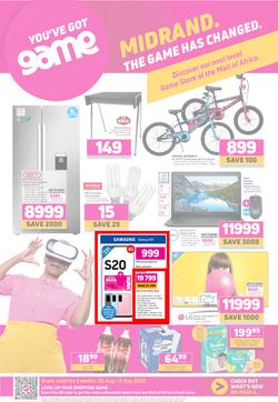 Game Mall Of Africa : Midrand. The Game Has Changed (26 August - 8 September 2020), page 1