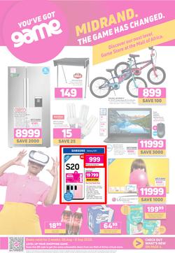 Game Mall Of Africa : Midrand. The Game Has Changed (26 August - 8 September 2020), page 1