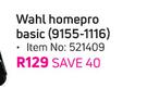 WahlHomepro Basic 9155-1116
