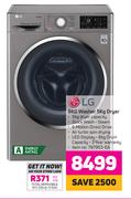 LG 8Kg Washer 5Kg Dryer