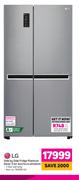 LG Side By Side Fridge Platinum Silver 3 GC-B247SLUV.APZQESA
