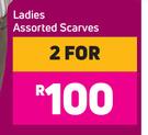 Ladies Assorted Scarves-For 2
