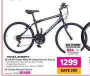 Raleigh 24" Or 26" Eclipse (Men's Or Ladies) Mountain Bicycle