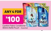 Comfort Fabric Conditioner Refill Pouch Assorted-For Any 4 x 800ml