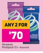 Airwaves Multipack Assorted-For Any 2x5's Each