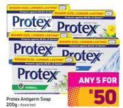 Protex Antigerm Soap-For Any 5 x 200g